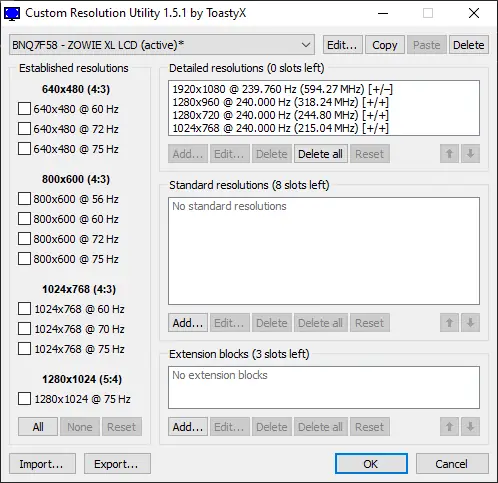 Final CRU Setup Example